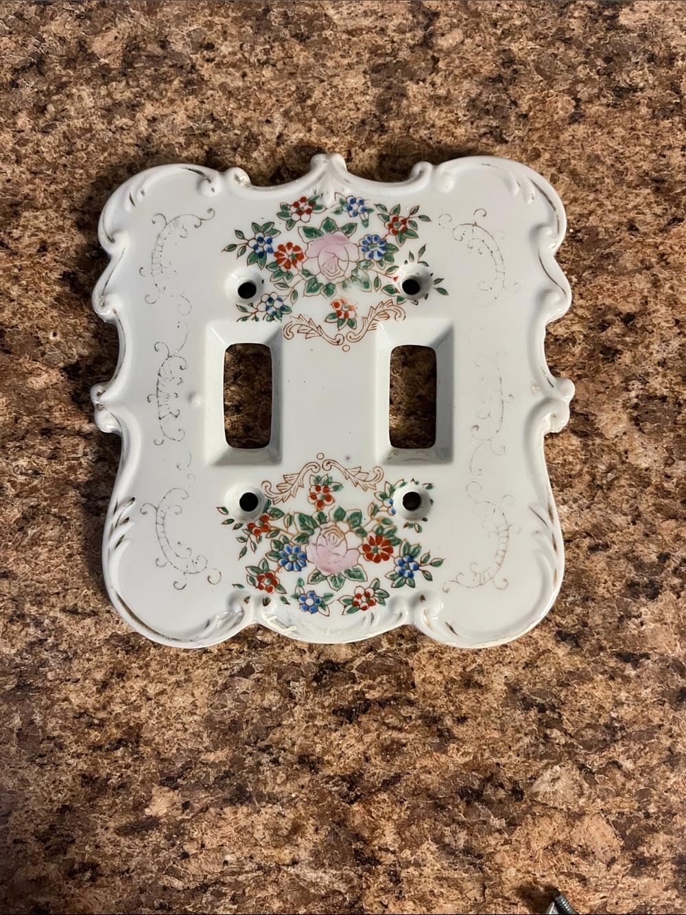 Original Arnart Creation Japan Porcelain double switch cover